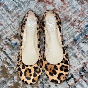 Vince Camuto Leopard Flats